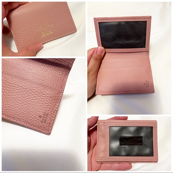 Gucci Card holder in old rose - Picture 1 of 10